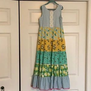 Matilda Jane Brilliant Dream Sweet Trip Maxi Dress Size 10